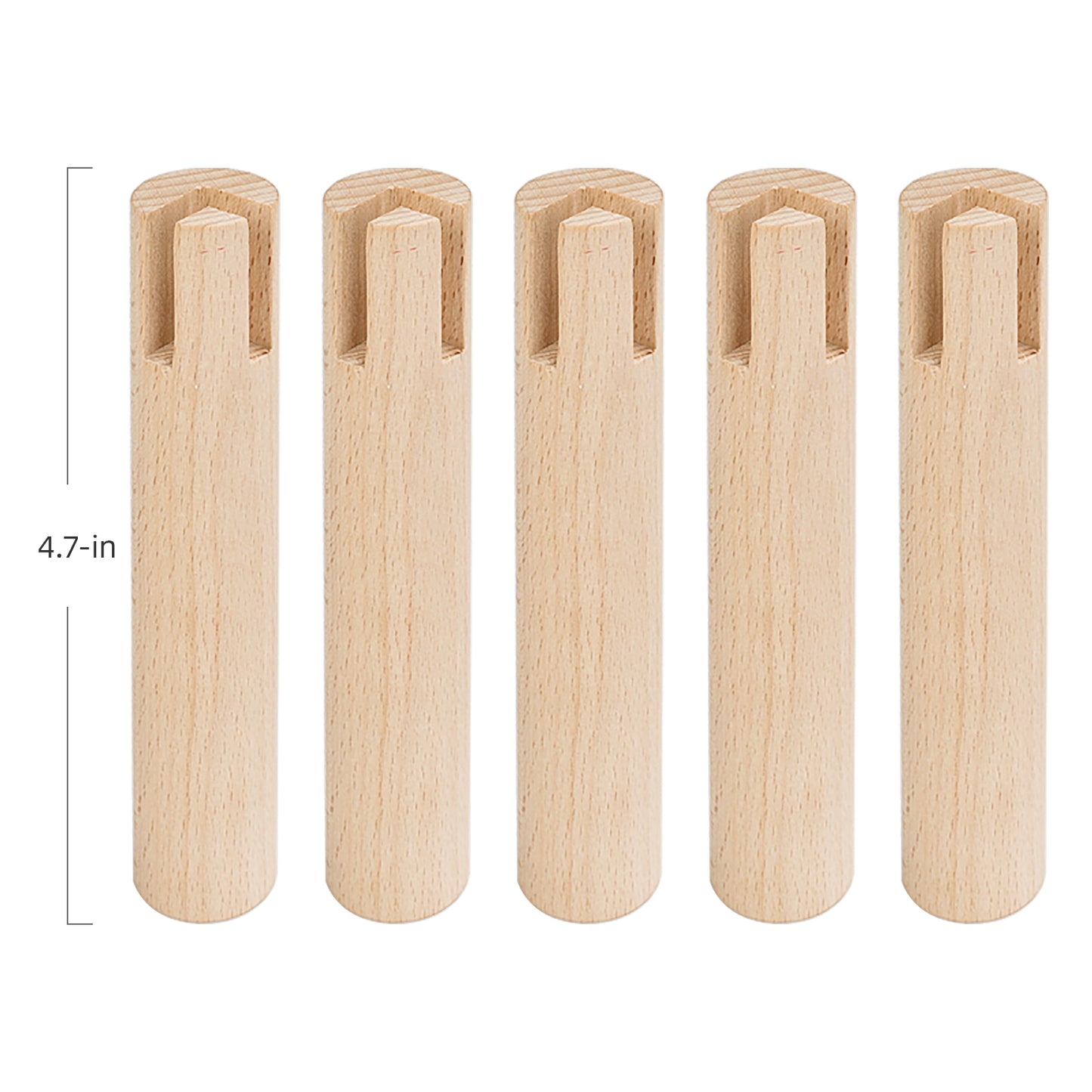 Niteangel Set of Beech Stilts for Elevating & Safely Setting Multi-Chamber Series Maze House