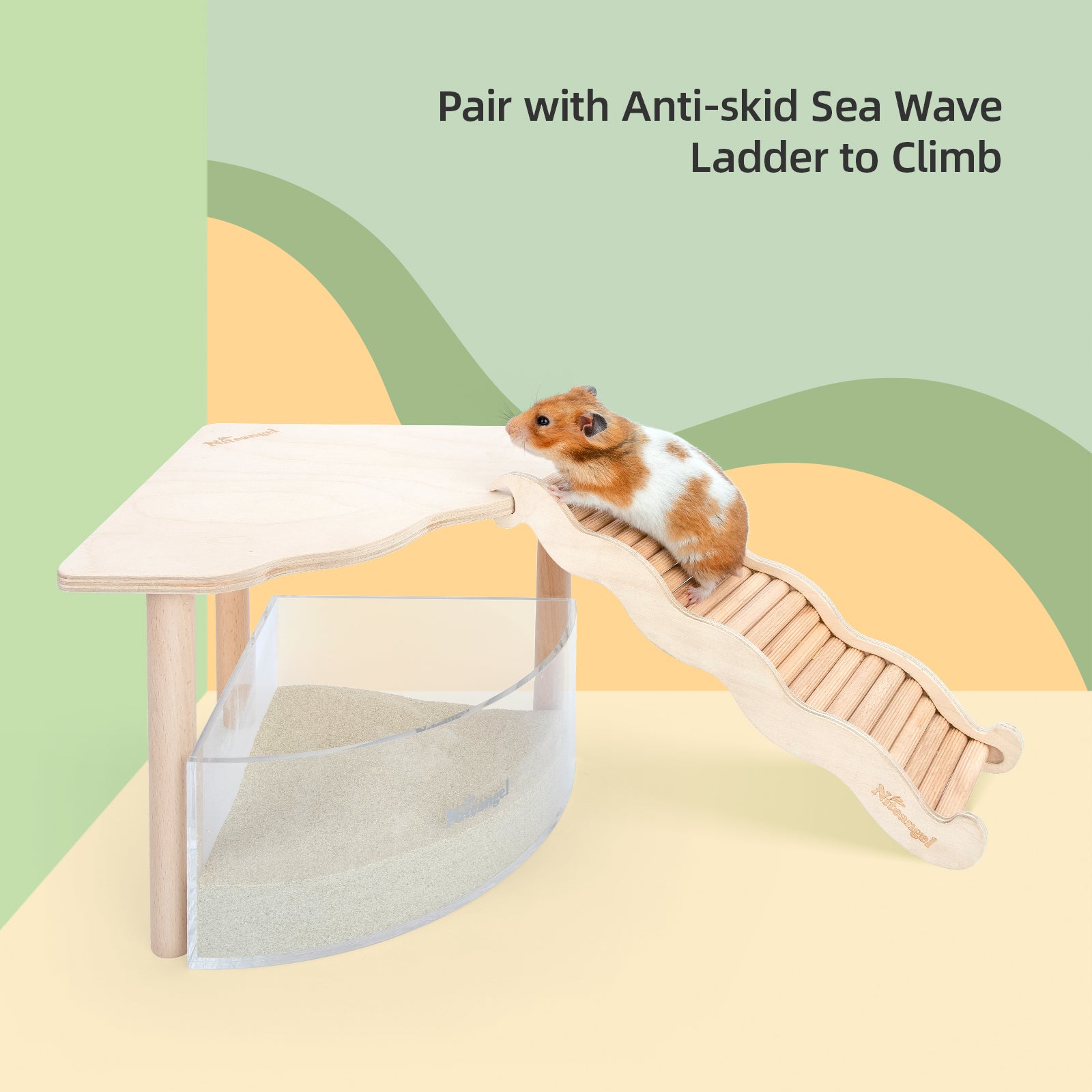 Hamster clearance cage platforms